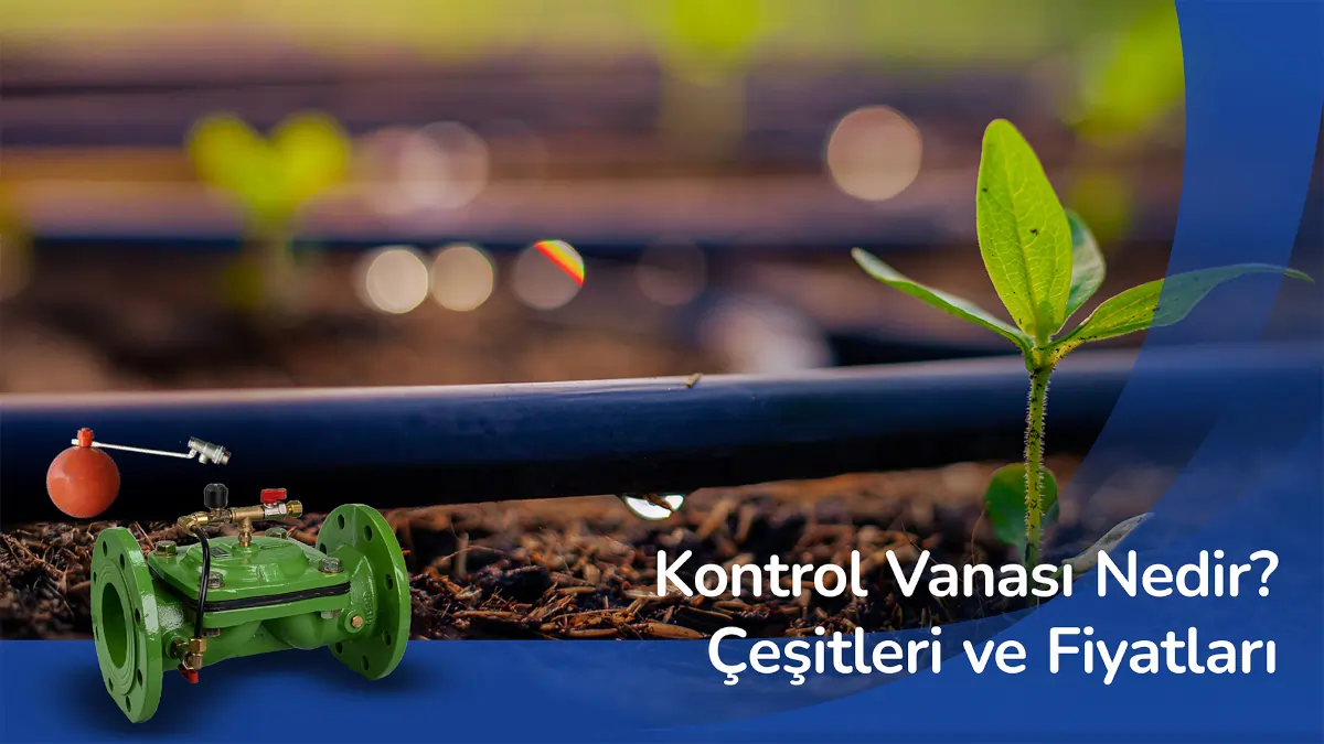 Kontrol vanası çeşitleri